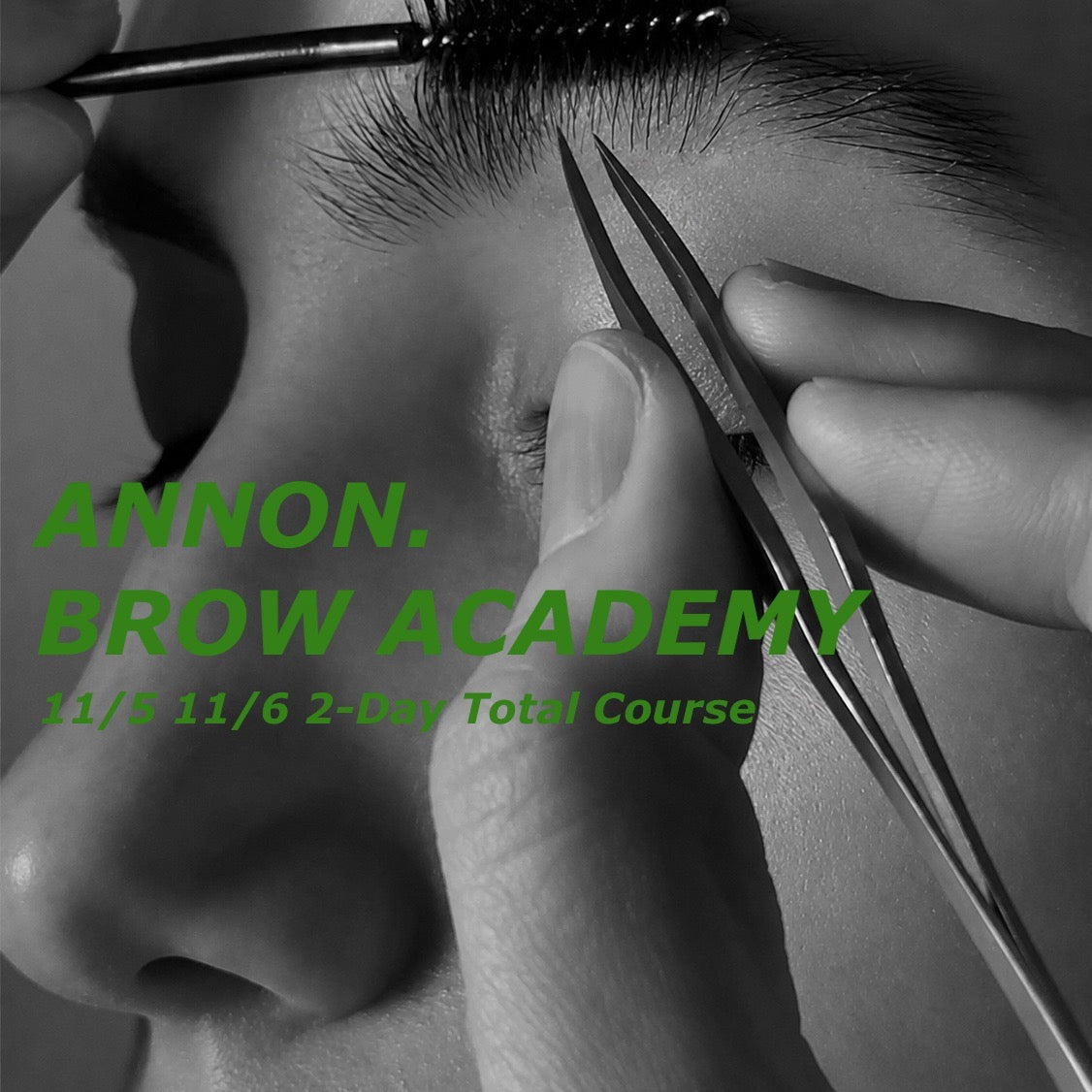 11/5.6(木.金)【トータルコース】アイブロウデザイン講習atANNON.office
